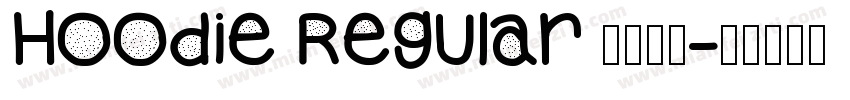 Hoodie Regular 字体下载字体转换